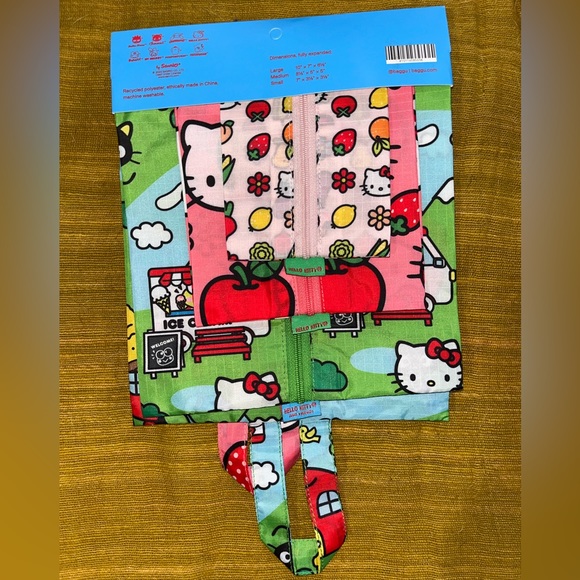 BAGGU X SANRIO HELLO KITTY & FRIENDS Zipper 3 Bag Set NWT - Picture 2 of 2